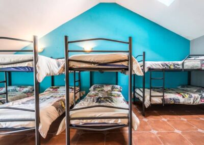 Habitación octuple el albergue La casa de Gándara