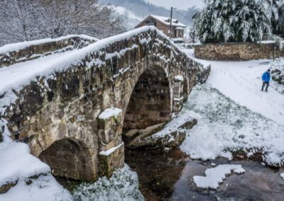Puente romano Pueblo de Llanos en Penagos