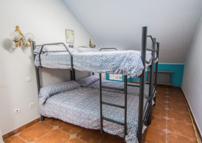 Albergue La Casa de Gandara habitaciones preciosas de 6 personas